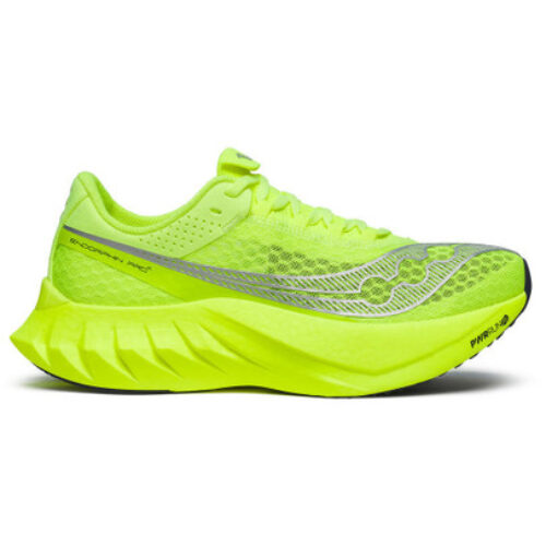 Saucony Endorphin PRO 4 Femme Jaune Fluo