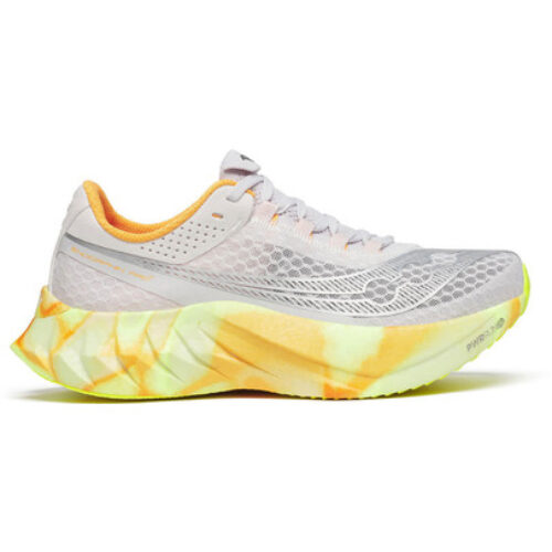 Saucony Endorphin PRO 4 Femme Blanc Jaune