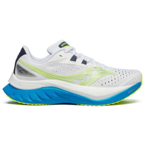 Saucony Endorphin Speed 4 Femme Blanc Bleu