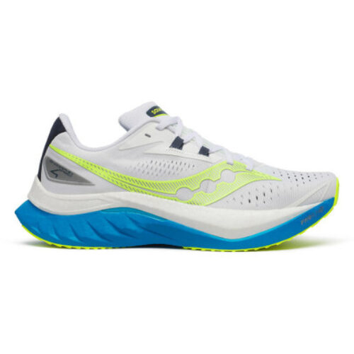 Saucony Endorphin Speed 4 Homme Blanc Bleu