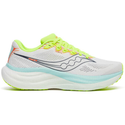 Saucony Ride 19 Femme Blanc