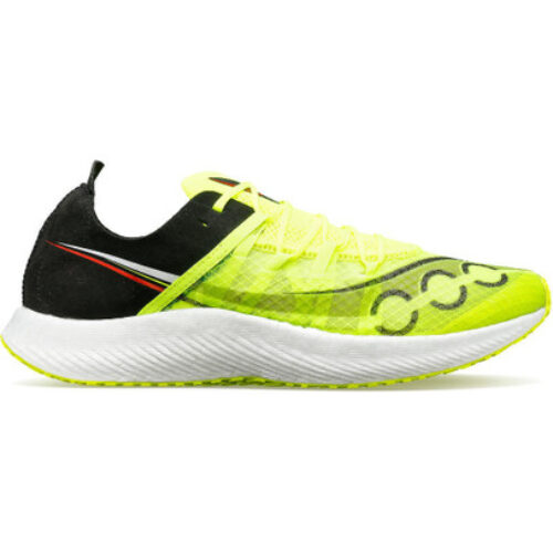 Saucony Sinister Femme Noir Jaune