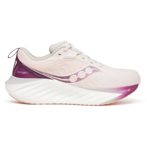 Saucony Triumph 22 Femme Blanc Rose