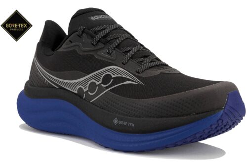 Saucony Triumph 23 Gore-Tex Noir Bleu
