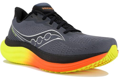 Saucony Triumph 23 Gris Jaune Orange