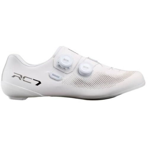 Shimano RC703 Blanc – Chaussures Vélo Route Carbone Compétition