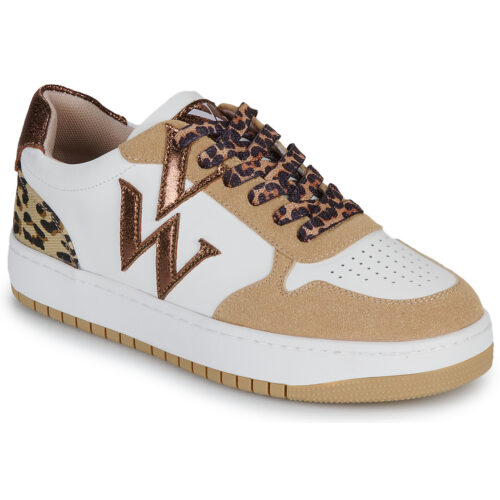 Vanessa Wu ESMEE Blanc / Beige / Bronze