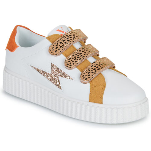 Vanessa Wu LOUIE Blanc / Bronze / Orange